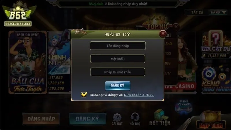 dang ky b52club 2 Đăng ký b52club